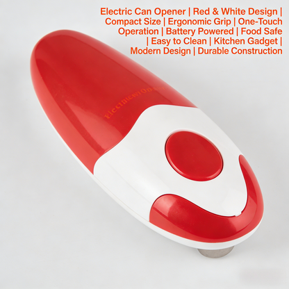 Electric Can Opener: Open Your Cans with A Simple Press of Button - Automatic, Hands Free