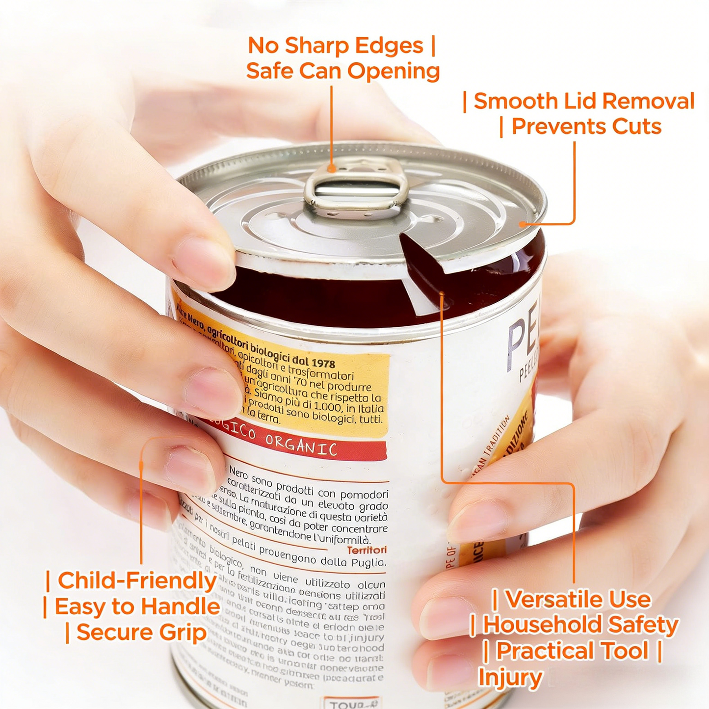 Electric Can Opener: Open Your Cans with A Simple Press of Button - Automatic, Hands Free