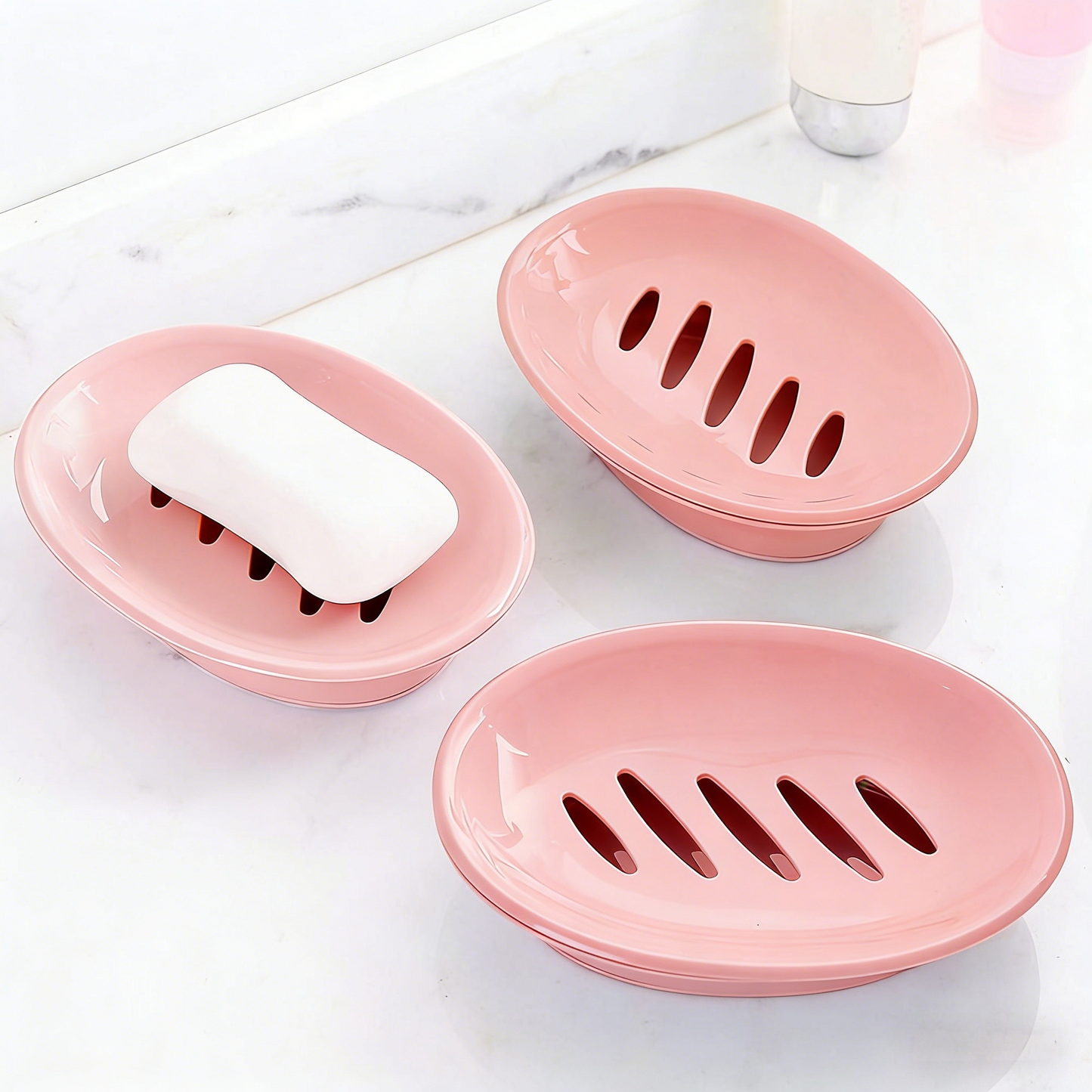Plastic Sponge Holder Easy Cleaning Soap Saver Tray Caddy Keep Dry Stop Mushy