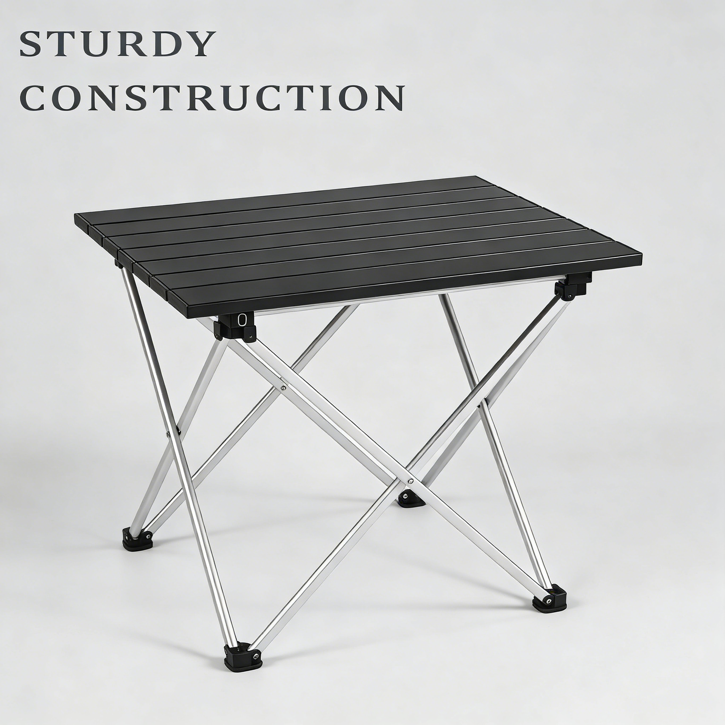 Ultralight Foldable Camping Table - Compact Aluminum Table for Outdoor Adventures